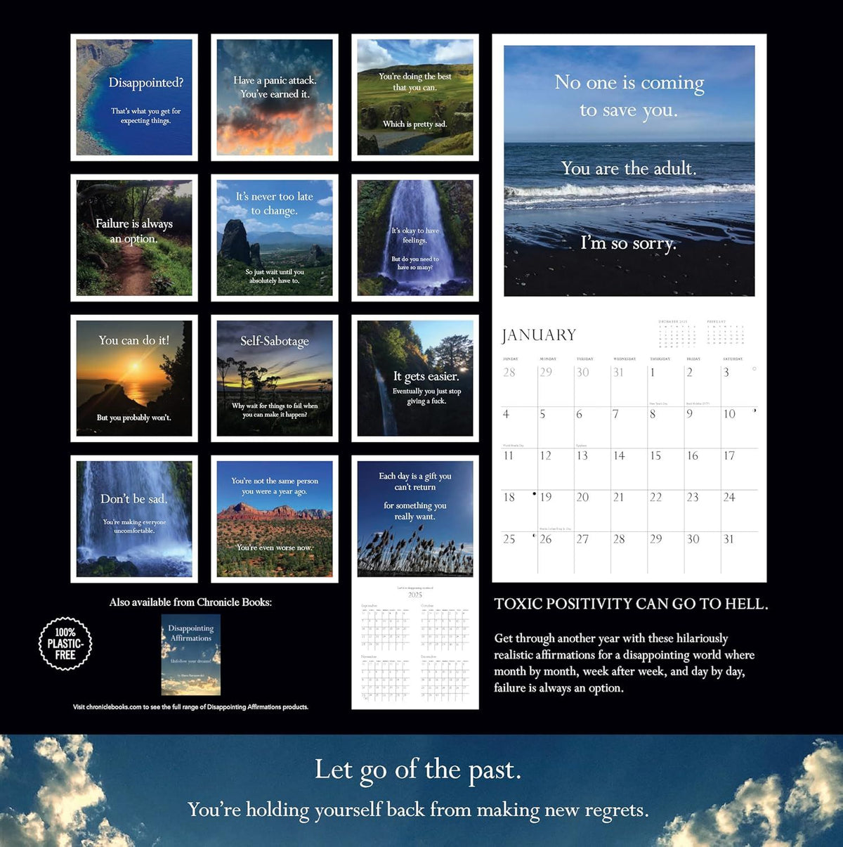 Change photos 2027 -Disappointing Affirmations 2027 Wall Calendar