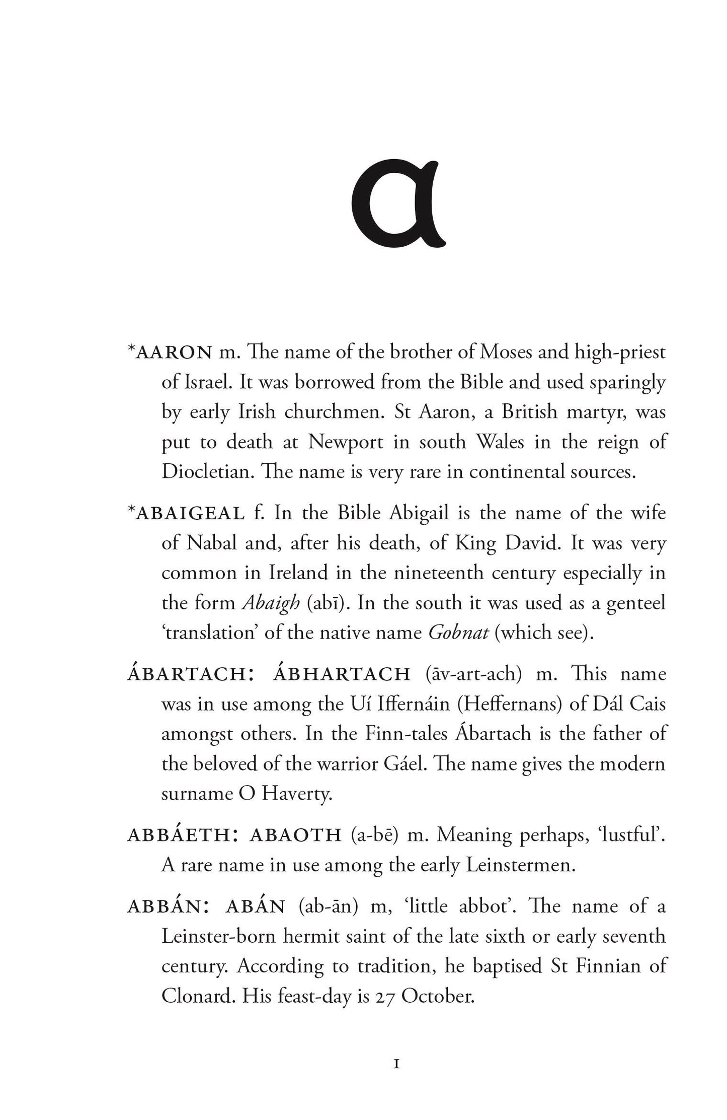 Irish Names - The Origins, Meanings & Legacy