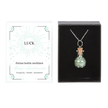 Potion Bottle Necklace Luck