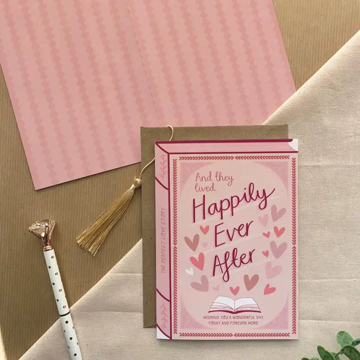 Happily Ever After - Two For Joy Illustration Card