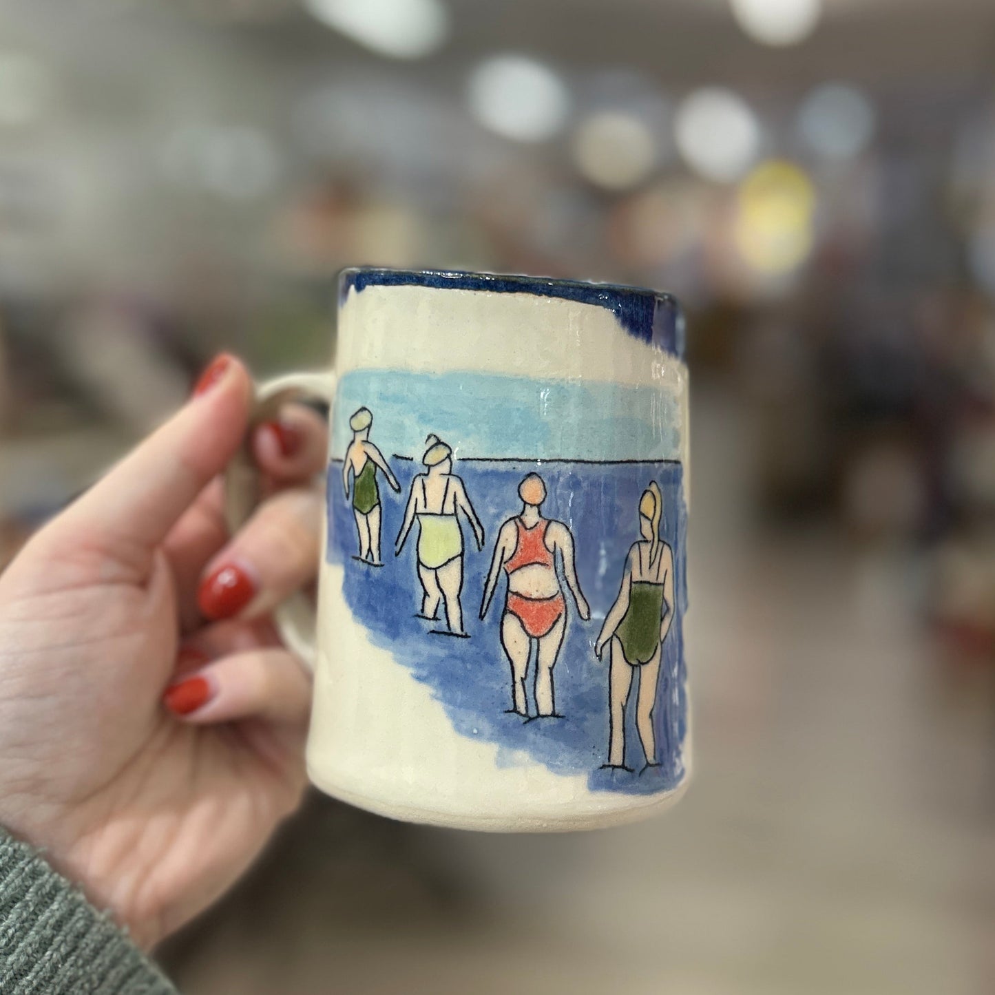 The Long Walk Out Ceramic Mug