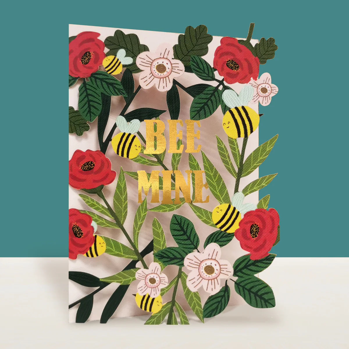 Bee Mine Floral Pop Up