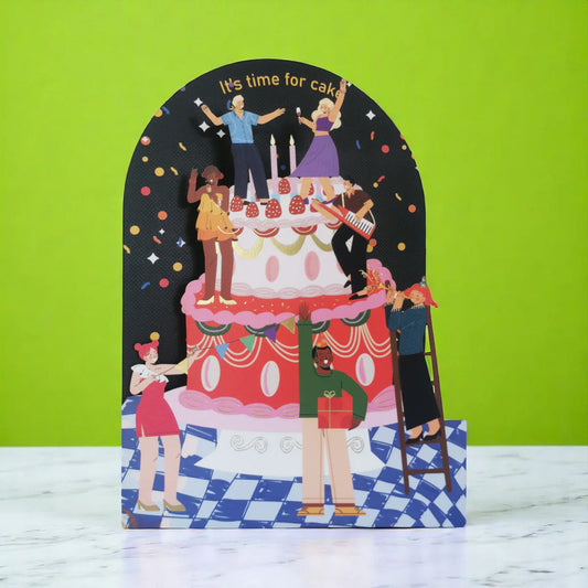 It's Time For Cake - Card