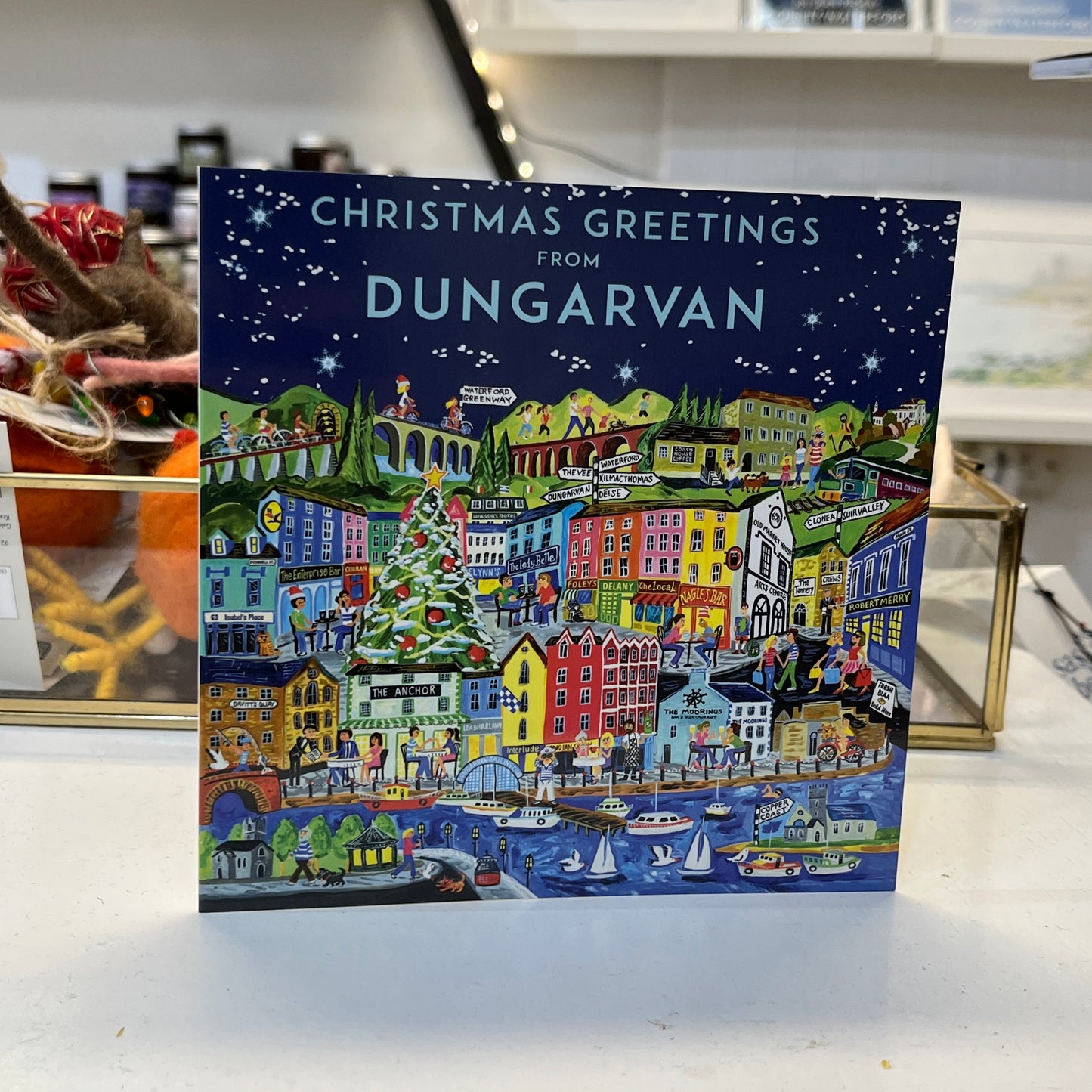 Christmas Greetings From Dungarvan - Simone Walsh Card