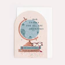 Dad thanks for all the adventure card