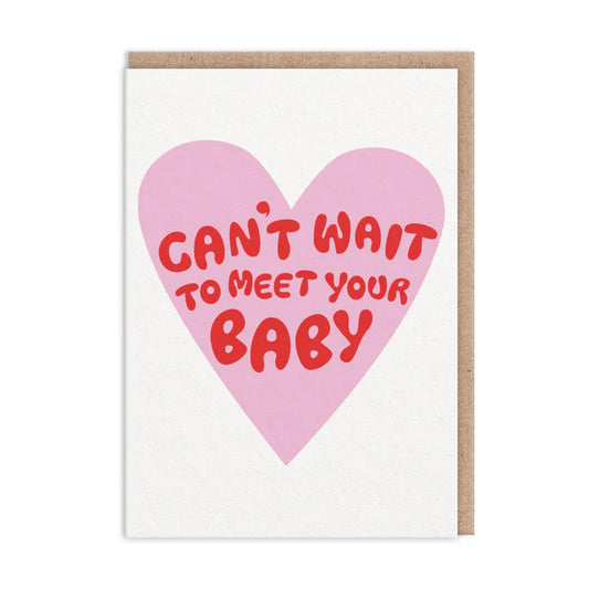 Ohh Deer Cant Wait to Meet Your Baby Card