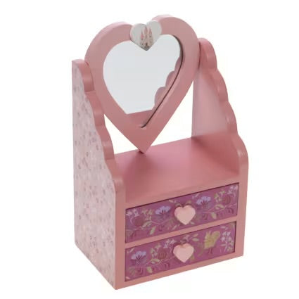 Kids jewellery box with mirror