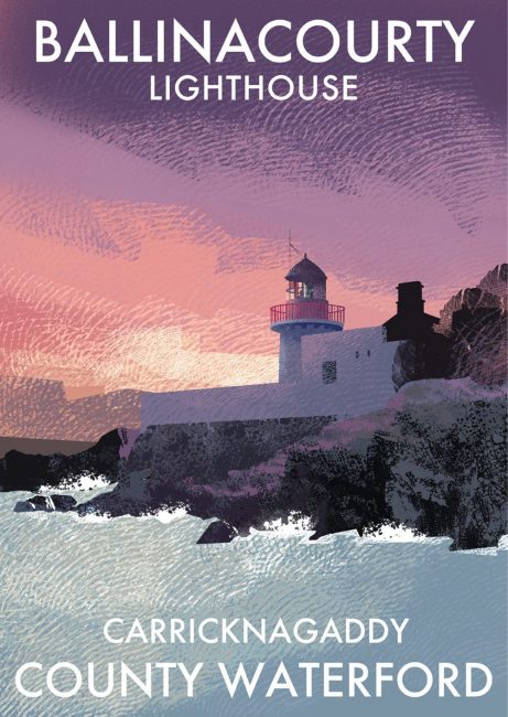 Roger O Reilly Ballinacourty Lighthouse Print