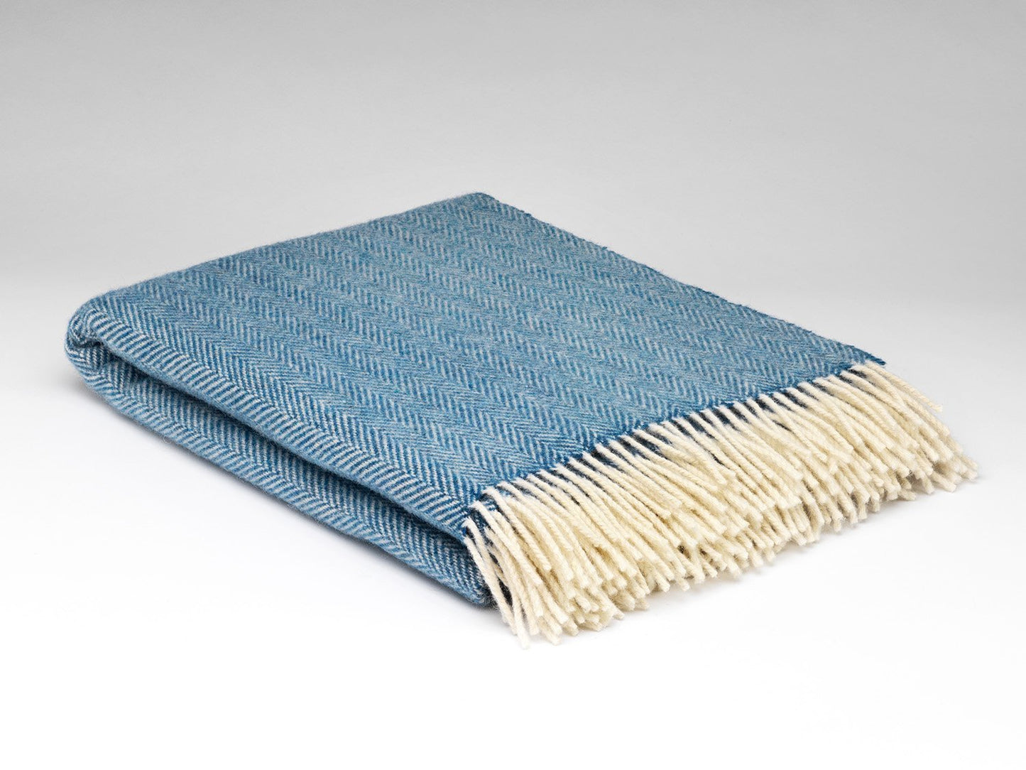 Blue Sky Herringbone McNutt Blanket