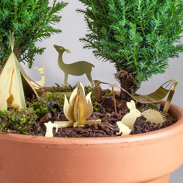 Tiny Camping DIY Plant Decor