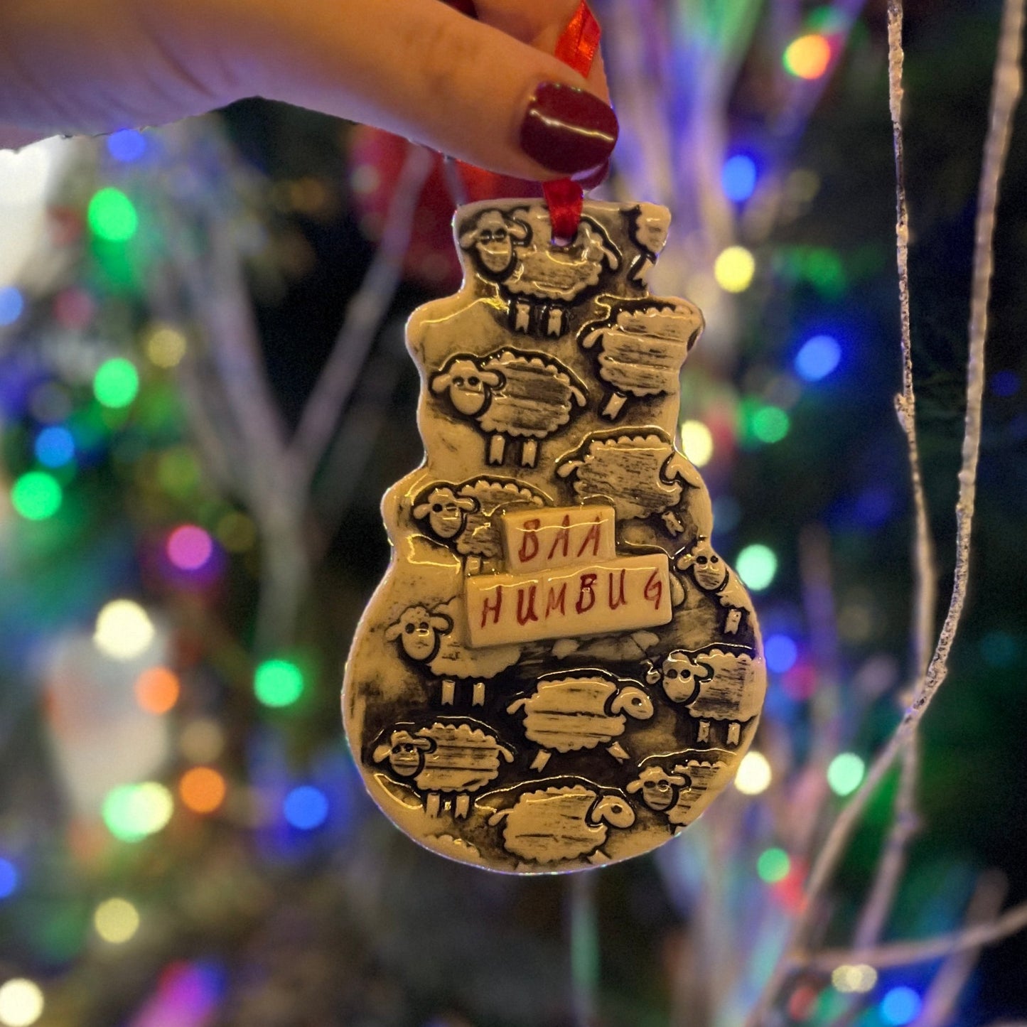 Baa Humbug Ceramic Decoration