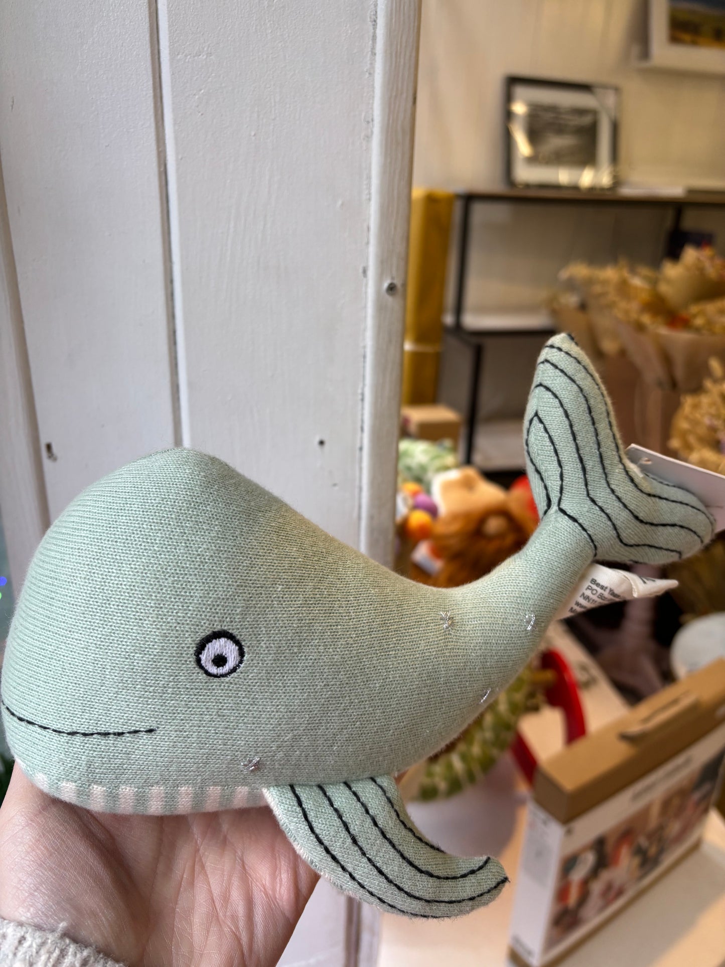 Sea Green Whale Teddy SALE