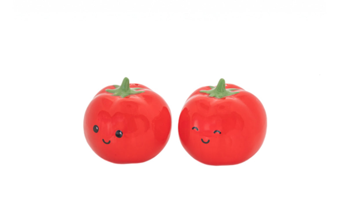 Tomato Salt & Pepper Shakers