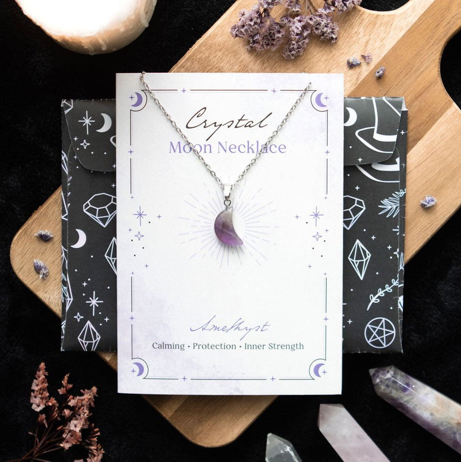 Crystal Moon Necklace