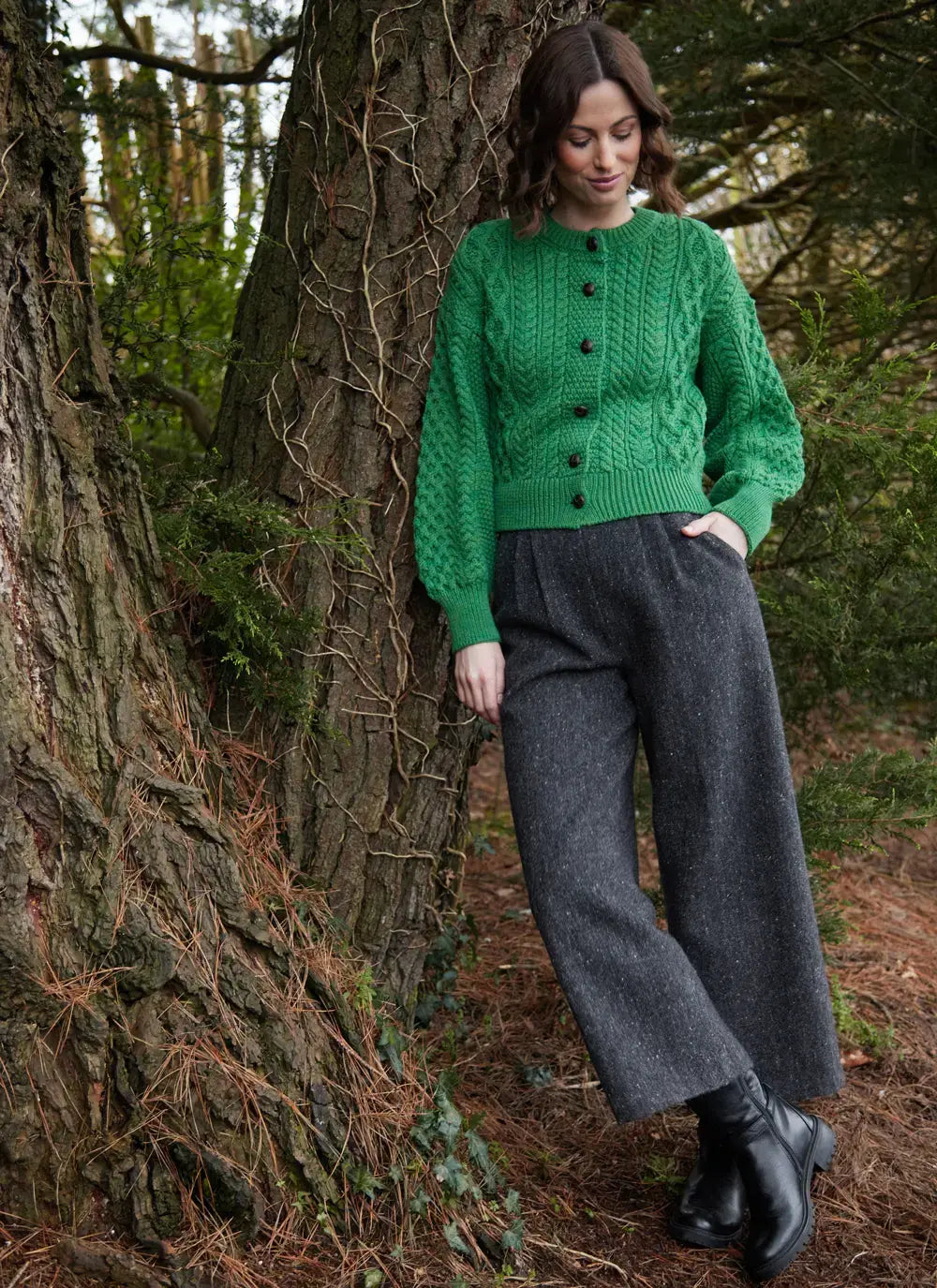 Clover Aran Cardiga