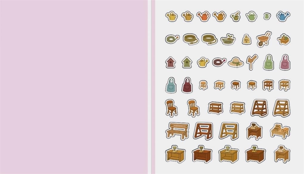 Cute 'n' Cozy Sticker Therapy: Flower Shop