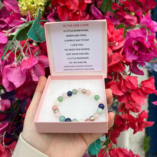 To The One I Love Crystal Bracelet