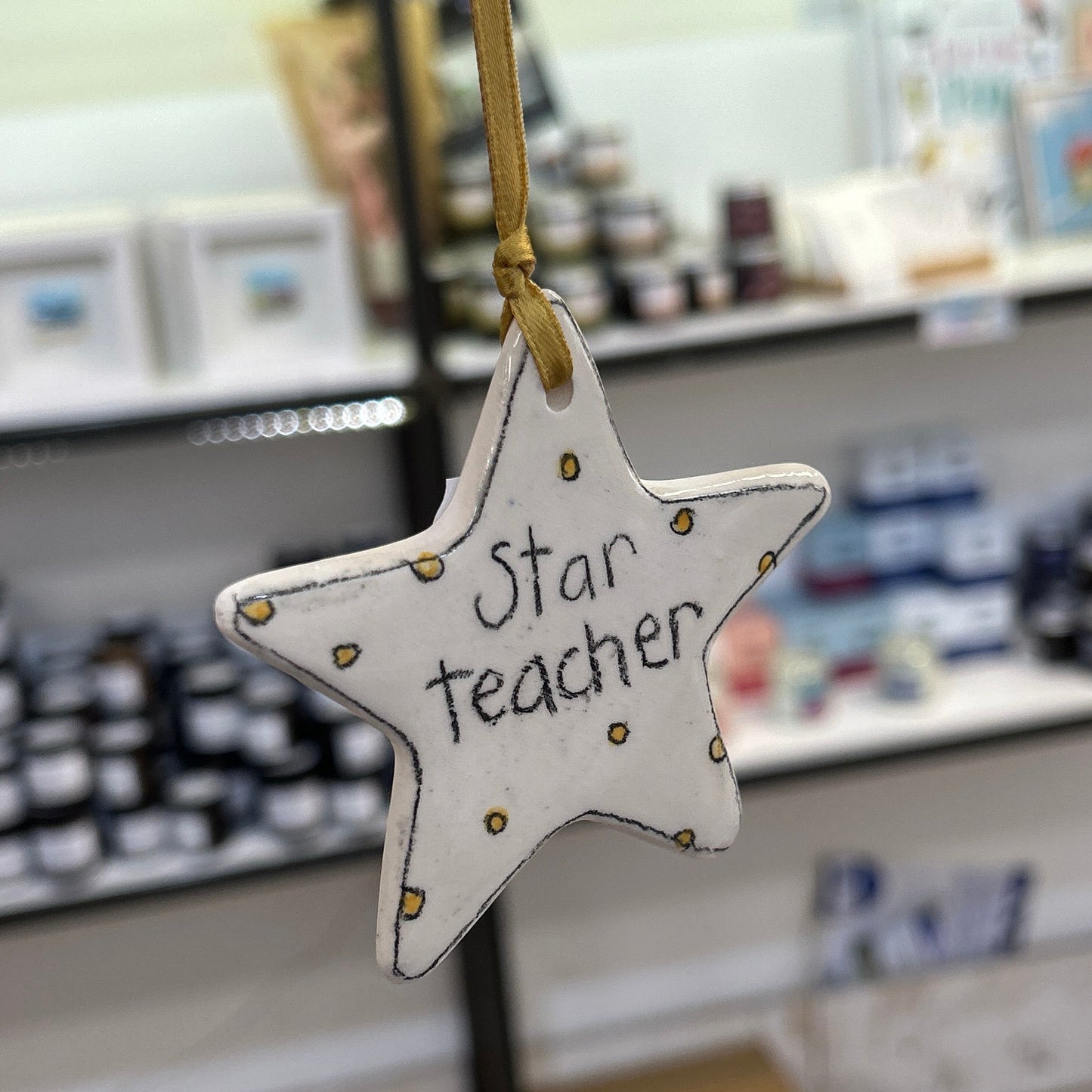 Star Teacher & SNA Ornament - Cora Cummins