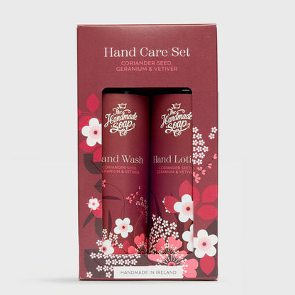 Coriander, Geranium & Vetiver Hand Care Set