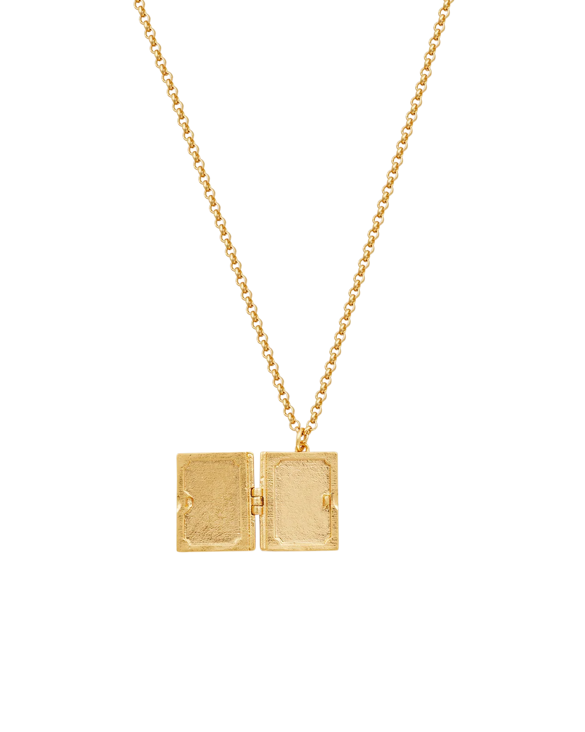 Secret Diary Gold Locket Necklace - Fable