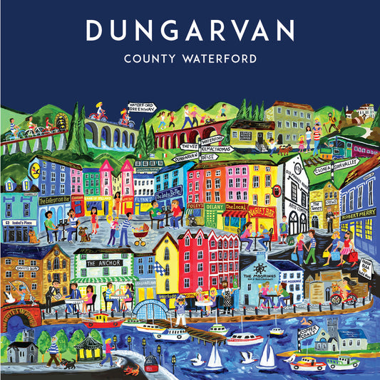 Christmas Greetings From Dungarvan - Simone Walsh Card