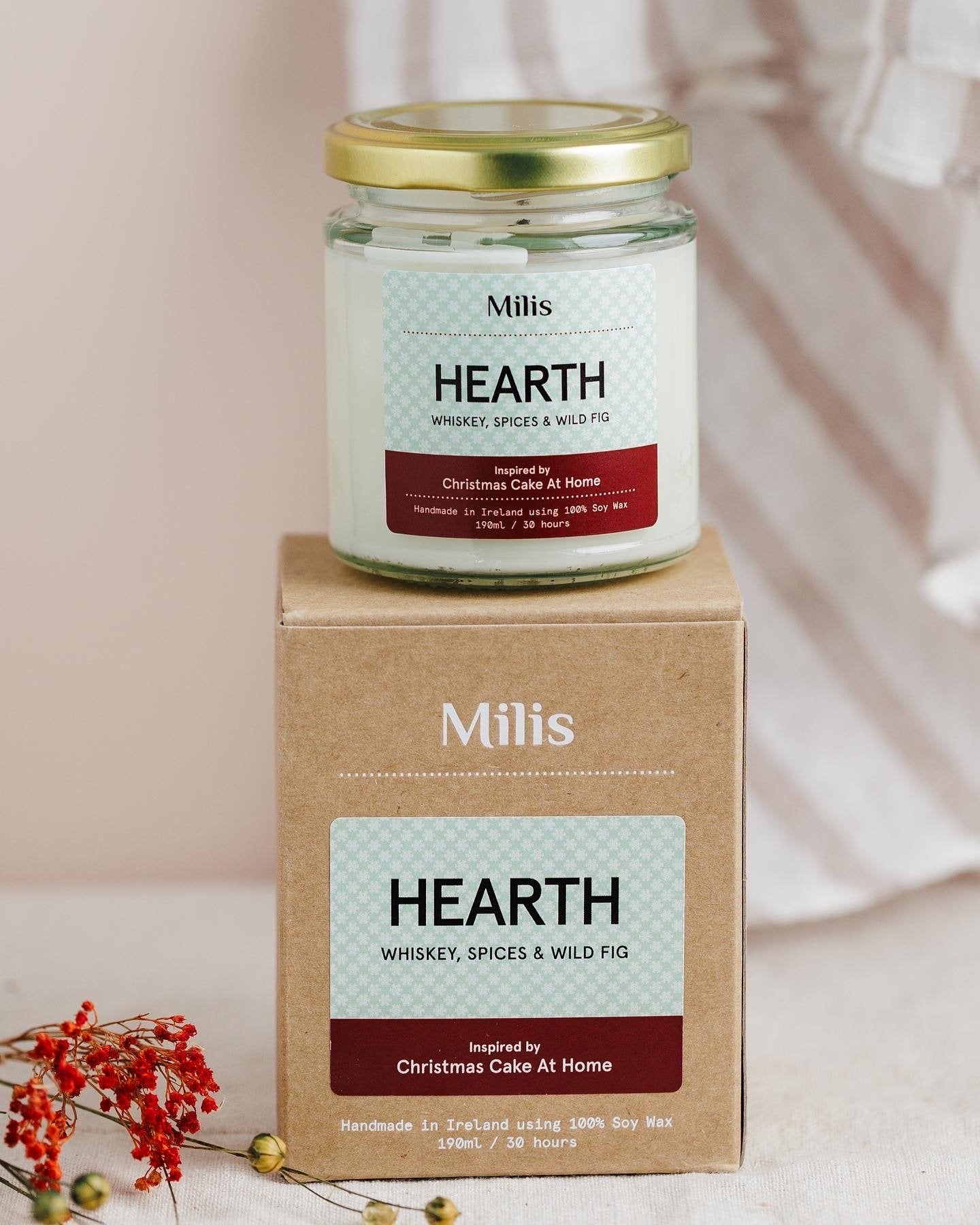 Hearth Milis Candle