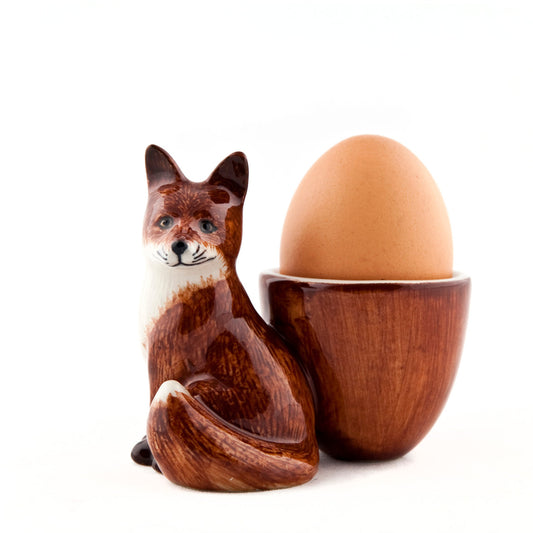 Fox with Egg Cup