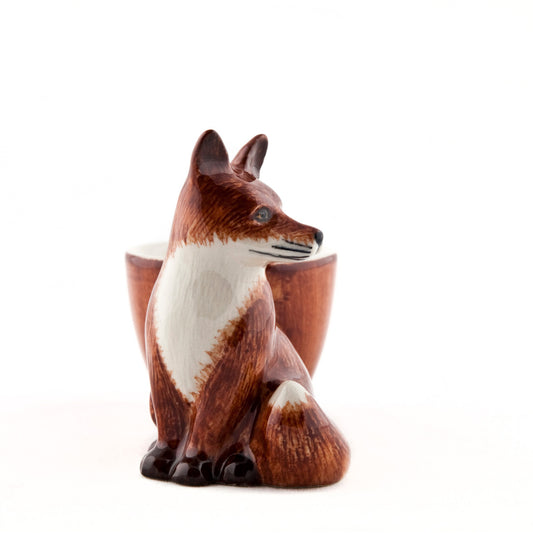 Fox with Egg Cup