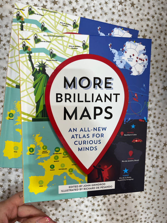 More brilliant maps - an all new atlas for curious minds