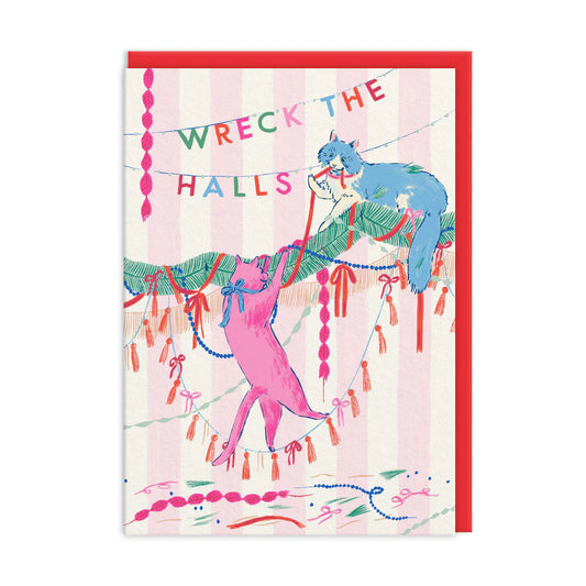 Wreck The Halls - Ohh Deer Card