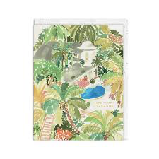 Hope today is paradise card