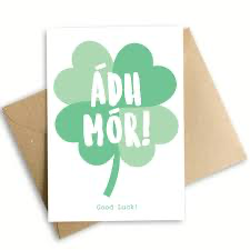 Good luck card