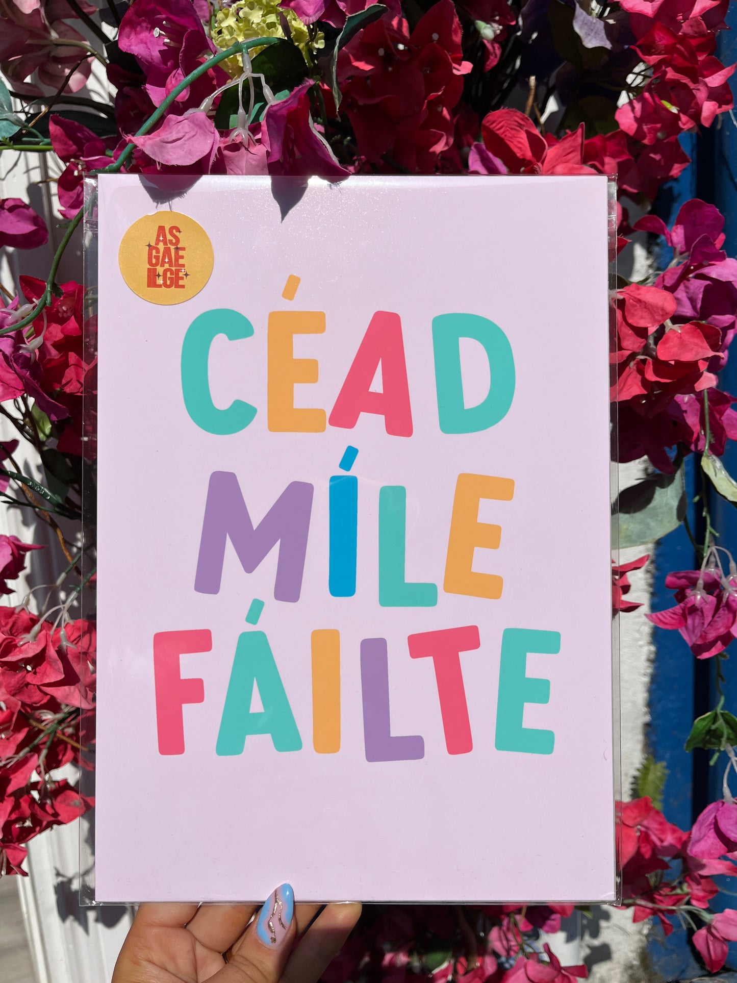 Céad Míle Fáilte - As Gaeilge Print