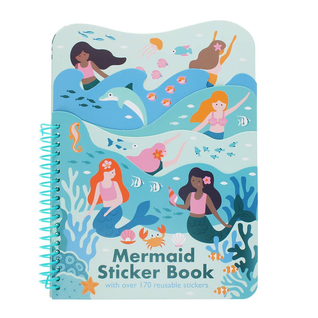 Mermaid sticker book