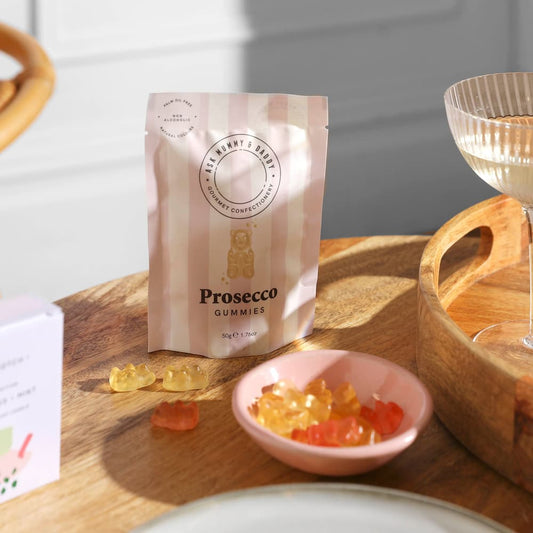 Prosecco flavour gummies