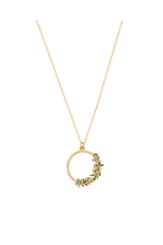 Floral Wreath Necklace - Fable