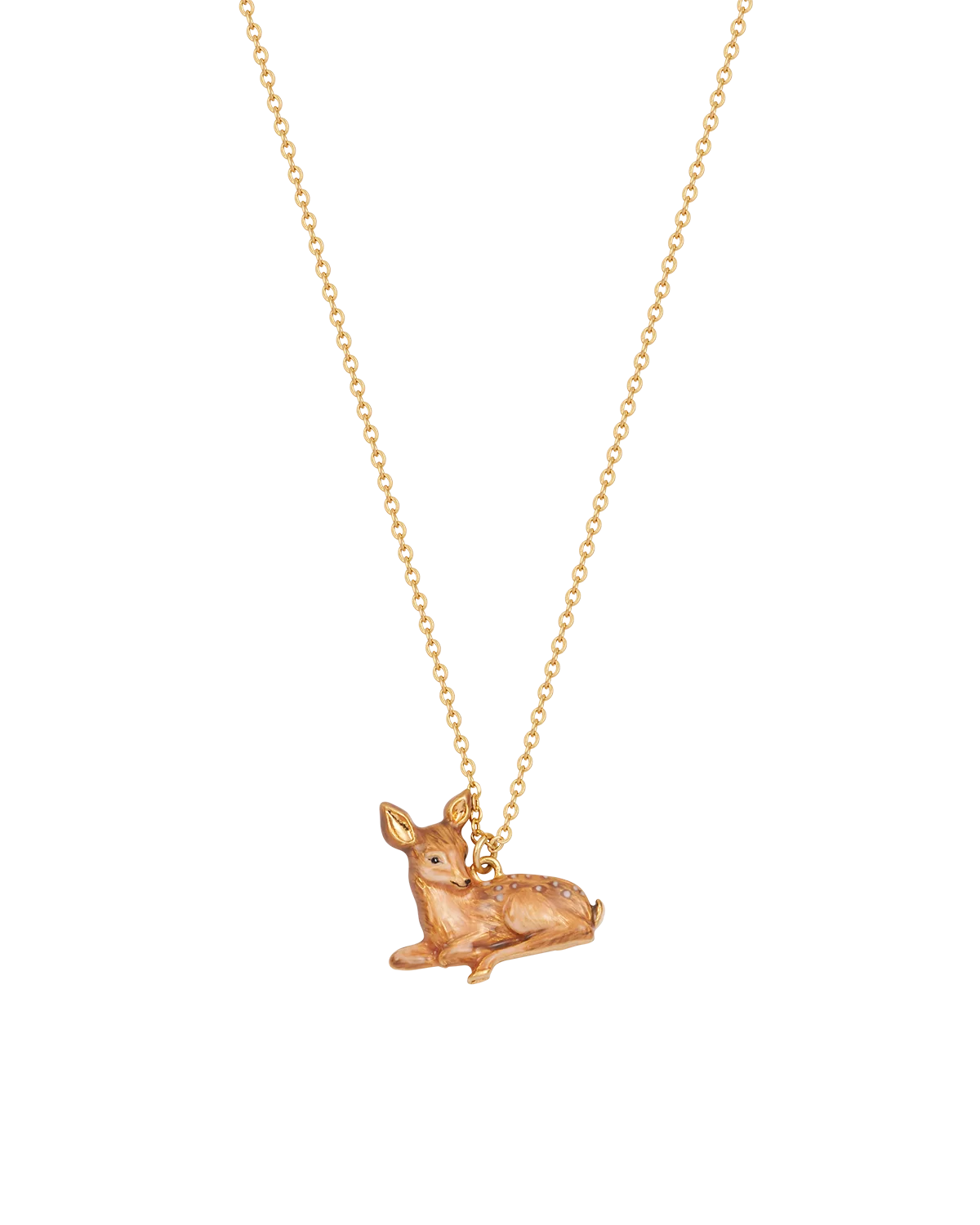 Gold Fawn Necklace - Fable