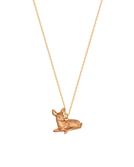 Gold Fawn Necklace - Fable