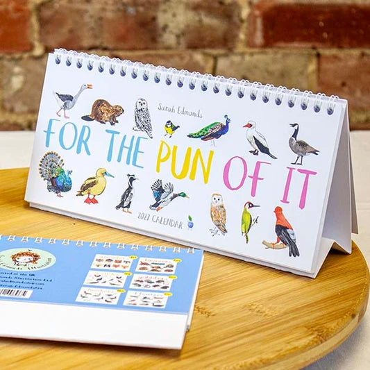 'For The Pun Of It' 2027 Desk Calendar