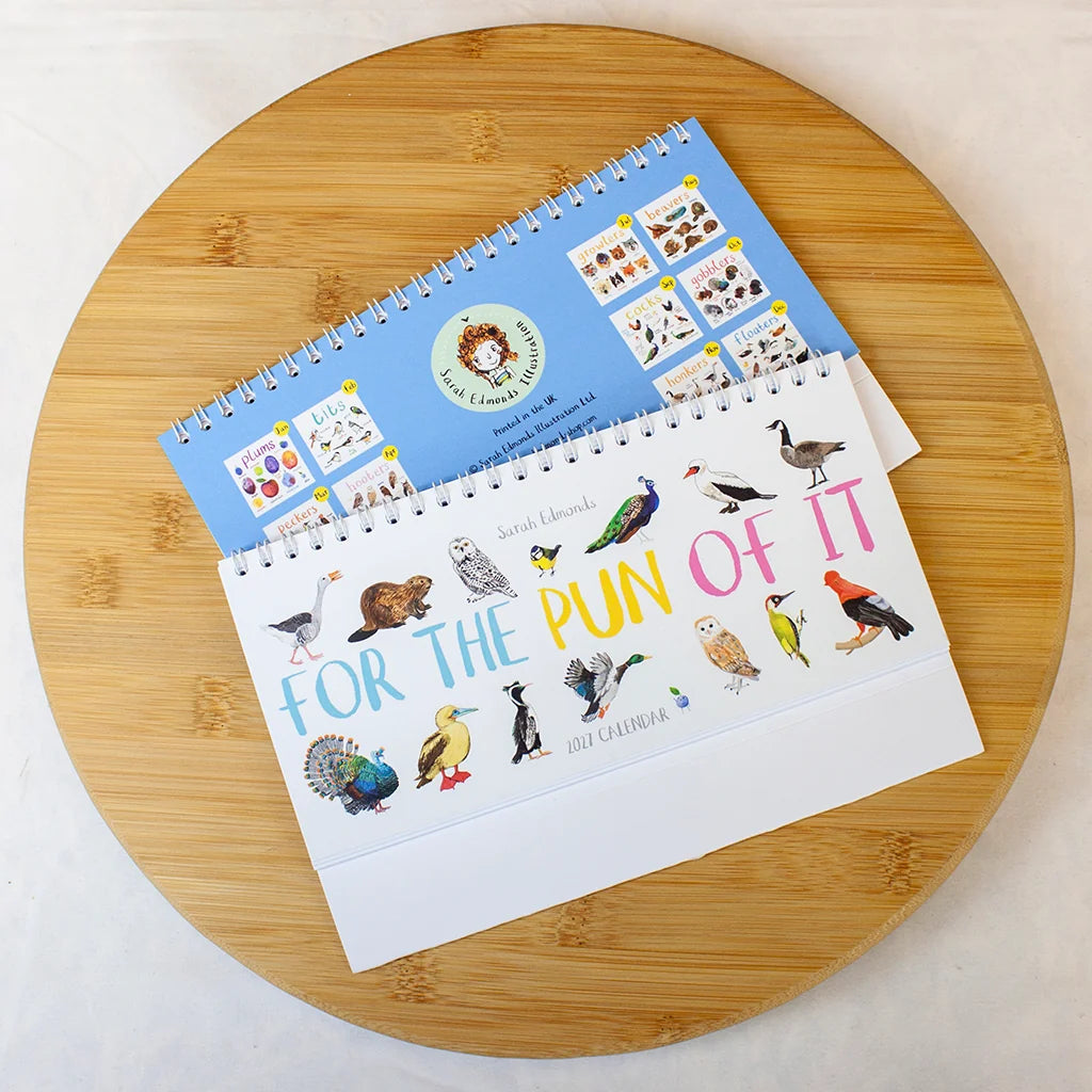'For The Pun Of It' 2027 Desk Calendar