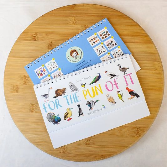 'For The Pun Of It' 2027 Desk Calendar