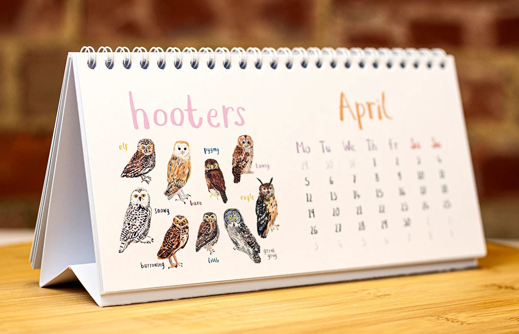 'For The Pun Of It' 2027 Desk Calendar