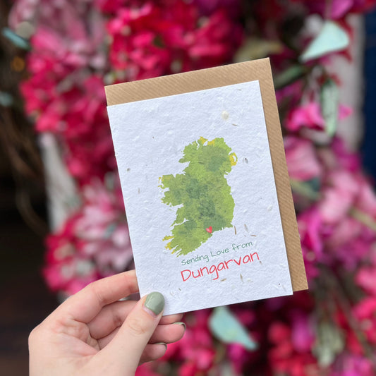 Sending Love From Dungarvan - Plantable Seed Card