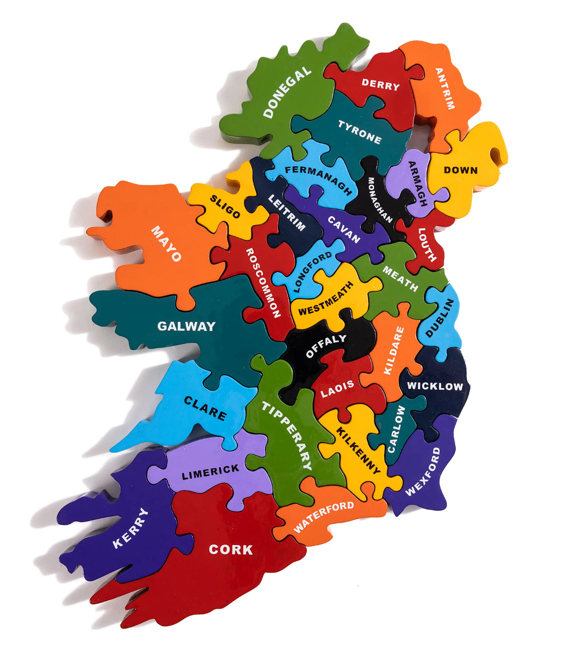 Map of Ireland Jigsaw Puzzle