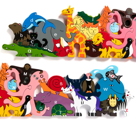 Alphabet Zoo Jigsaw Playset