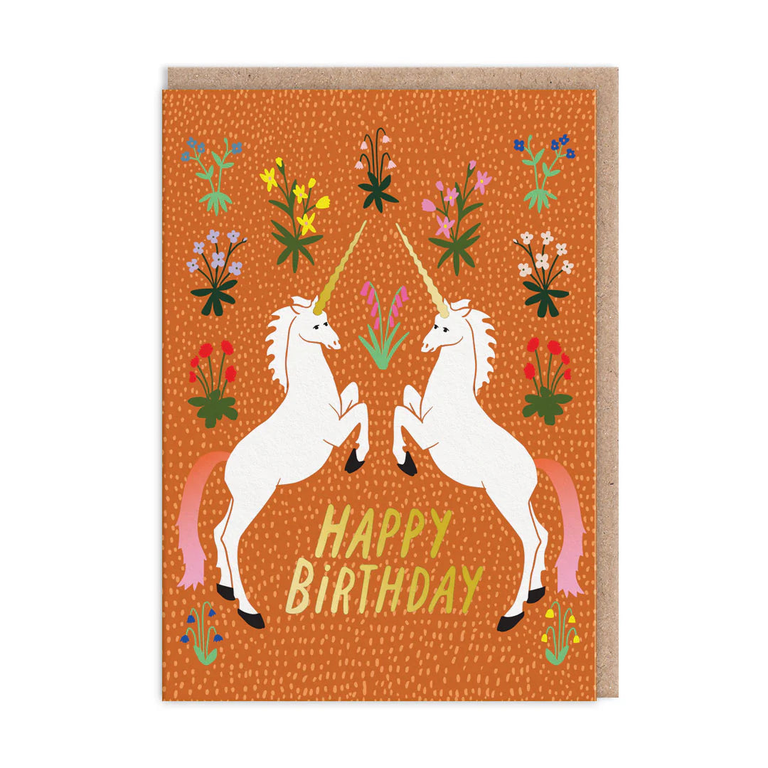 Ohh Deer Happy Birthday Unicorns