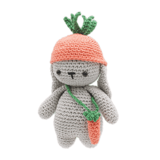 DIY Rabbit With Carrot Crochet Kit