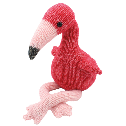 Knitting Kit Flamingo