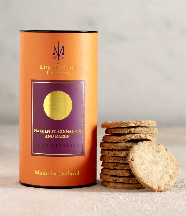 Lismore Food Co Biscuits Hazelnut, Cinnamon & Raisin