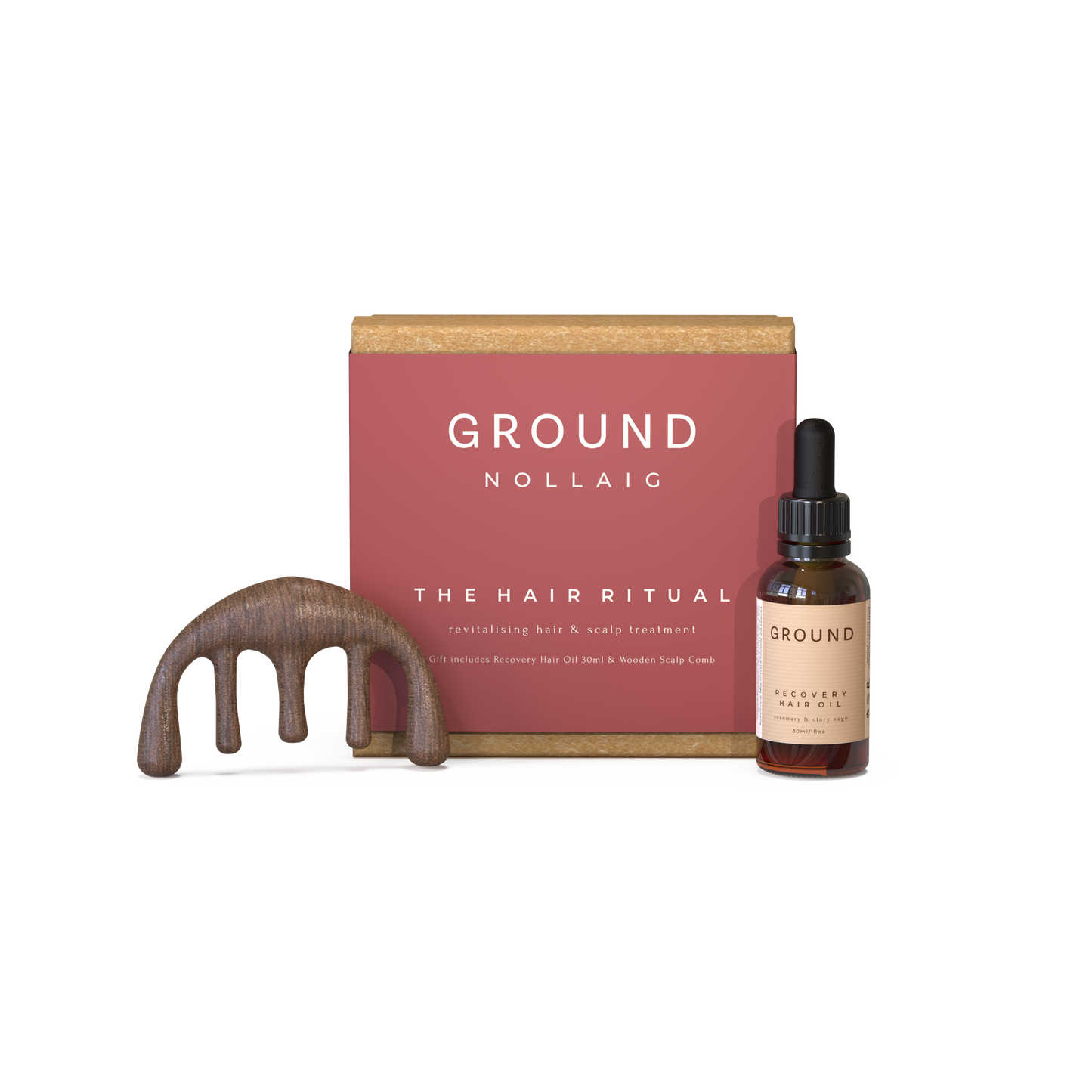 The Hair Ritual Gift Set - Ground Wellbeing Nollaig